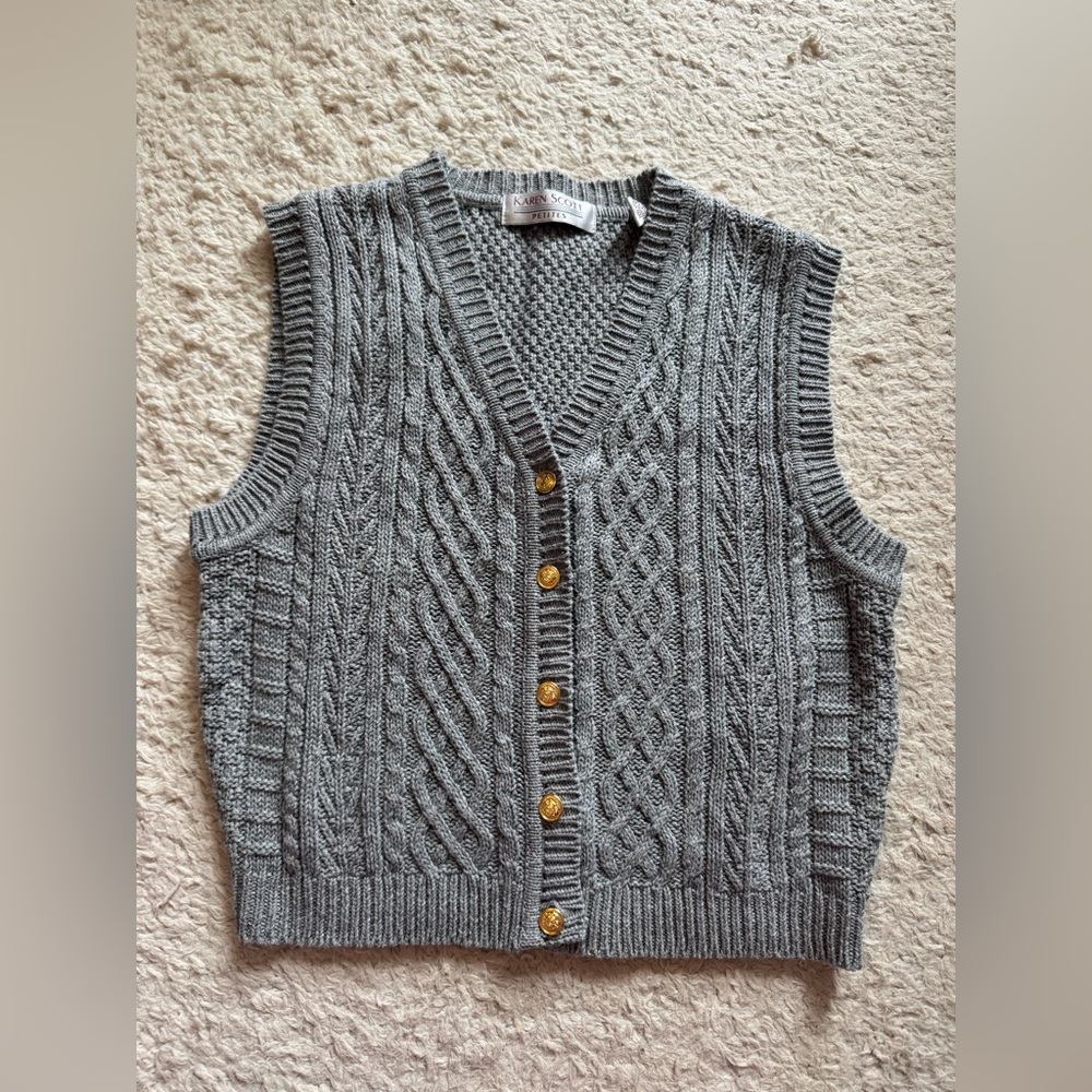 Vtg sweater vest - Picture 1 of 5